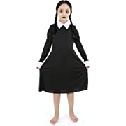 Photo 1 of familus Halloween Addams Dress Costume for Girl Long Sleeve 4-7 Years
