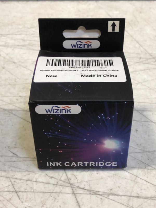 Photo 1 of WIZINK INK REMANUFACTURED INK CARTRIDGE X432, MX512 PRINTER (2 BLACK) 