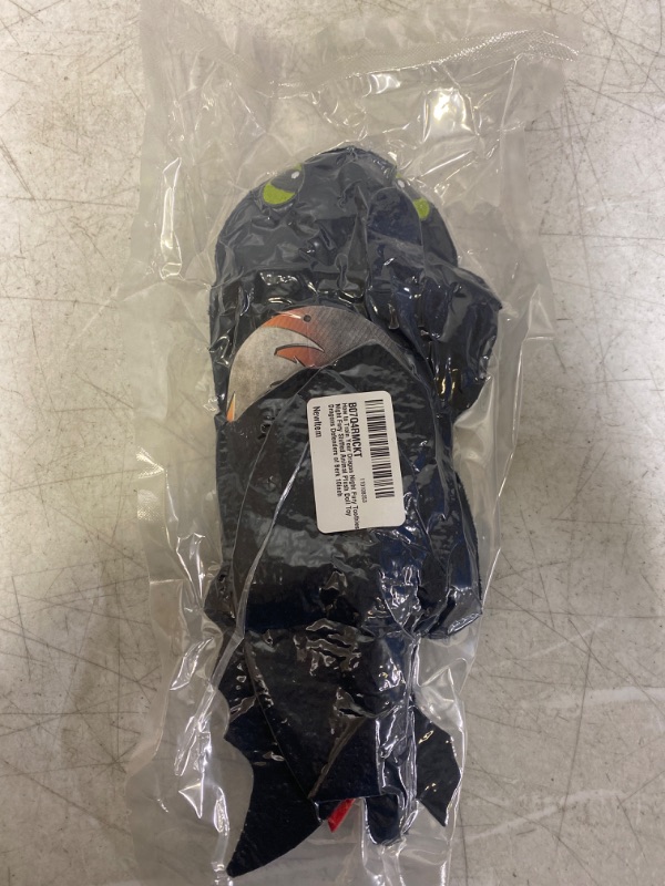 Photo 1 of How to Train Your Dragon Night Fury Toothless Night Fury Stuffed Animal Plush Doll Toy Dragons Defenders of Berk 10inch