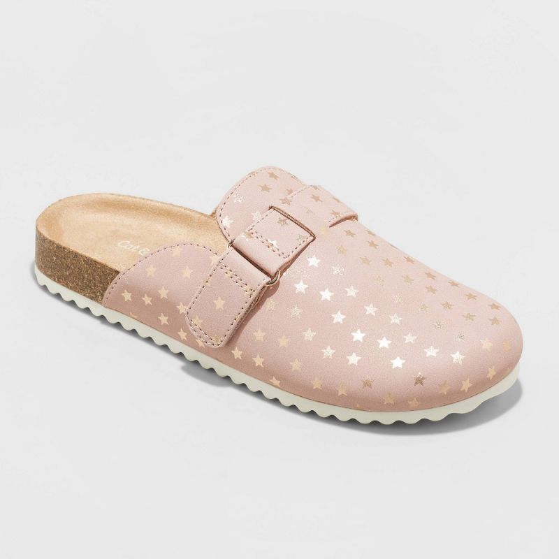 Photo 1 of Girls' Perry Slip-on Clogs - Cat & Jack Pink 1
