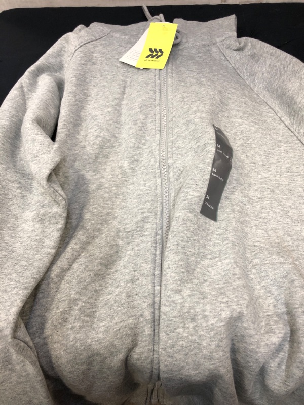 Photo 2 of  Cotton Fleece Full Zip Hoodie - All in MOtion SIZE M