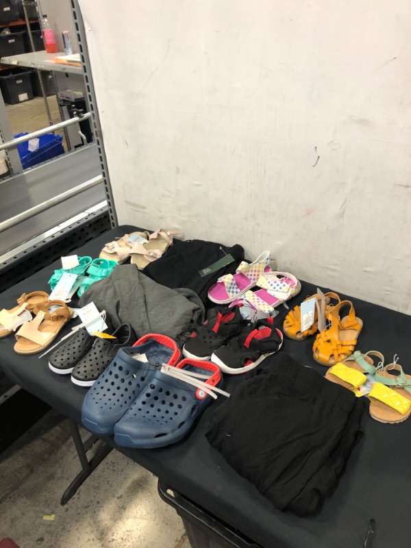 Photo 1 of bag lot misc clothing and shoes various sizes 