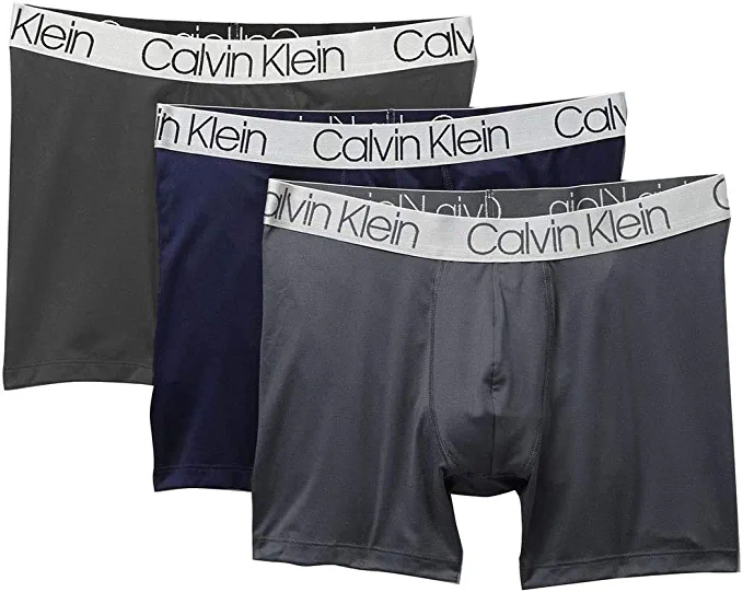 Photo 1 of Calvin Klein Men`s Microfiber Boxer Briefs Pack of 3 Medium 
