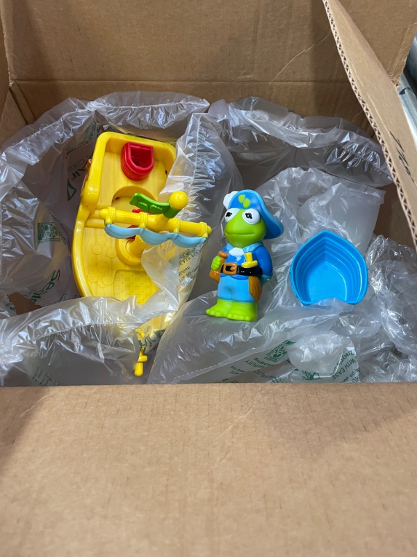 Photo 3 of Disney Junior Muppet Babies Tub Time Cruiser with Kermit the Frog Figure, Bath Toy Boat, by Just Play -- DOES NOT HAVE ORIGINAL PACKAGING