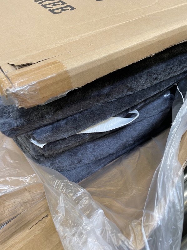 Photo 5 of NEGTTE Cat Tree Cat Tower for Indoor Cats, Multi-Level Cat Condo with Sisal Scratching Posts & Perches for Large Cats Kitten Play House Dark grey----- PACKAGING IS DAMAGED, ITEM IS NEW 
