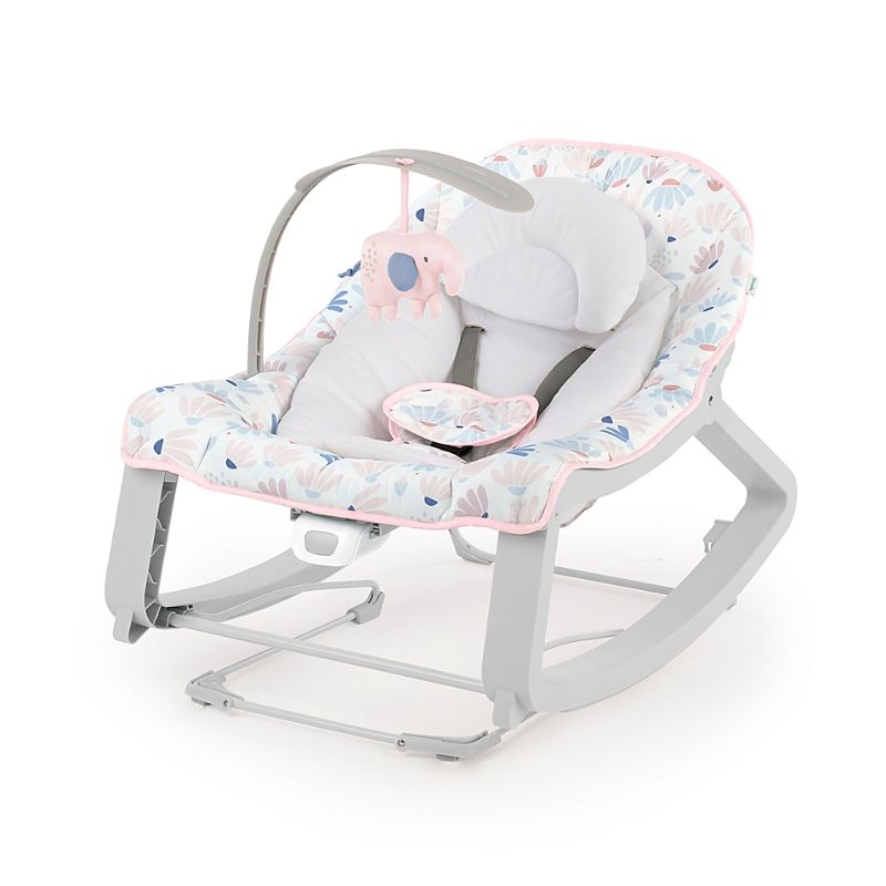 Photo 1 of Ingenuity Keep Cozy 3-in-1 Grow with Me Bouncer in Pink
