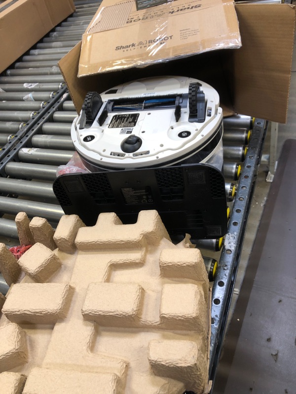 Photo 1 of Shark AV2511AE AI Robot Vacuum with XL Self-Empty Base, Bagless, 60-Day Capacity, LIDAR Navigation, Home Mapping, Silver & Black 60-Day Capacity + 2nd Generation