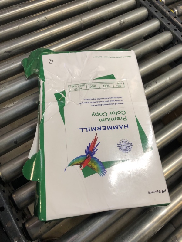 Photo 2 of Hammermill Printer Paper, Premium Color 28 lb Copy Paper, 11 x 17 - 1 Ream (500 Sheets) - 100 Bright, Made in the USA, 102541R Ledger (11x17) 1 Ream | 500 Sheets----THE WRAP IS DAMAGED BUIT THE PAPER IS FINE 6----VIEW PICTURES 