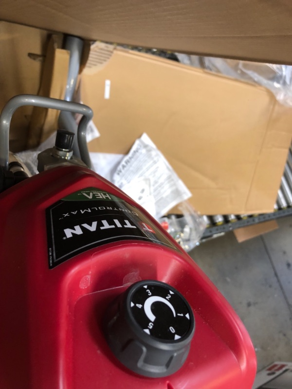 Photo 2 of Titan ControlMax 1700 Pro 580006 w/ Cart High Efficiency Airless Paint Sprayer, HEA technology decreases overspray by up to 55% while delivering softer spray Control Max 1700 w/cart Sprayer