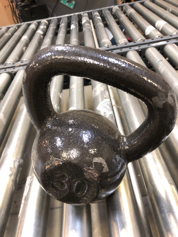 Photo 2 of  Cast Iron Kettlebell, Single, 30 lbs