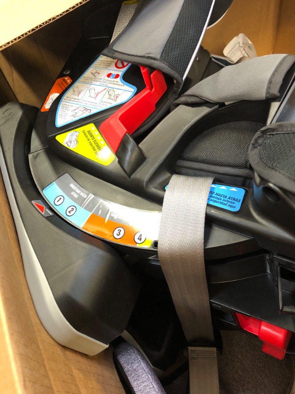 Photo 3 of Graco SlimFit 3 in 1 Car Seat -Slim & Comfy Design Saves Space in Your Back Seat, Darcie, One Size SlimFit Darcie