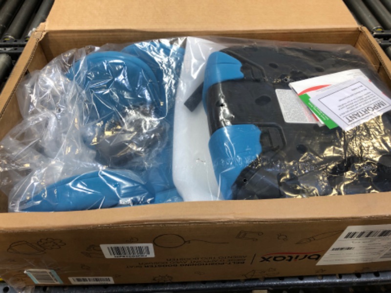Photo 3 of Britax Skyline 2-Stage Belt-Positioning Booster Car Seat, Teal - Highback and Backless Seat----- PACKAGING IS DAMAGED, ITEM IS NEW 
