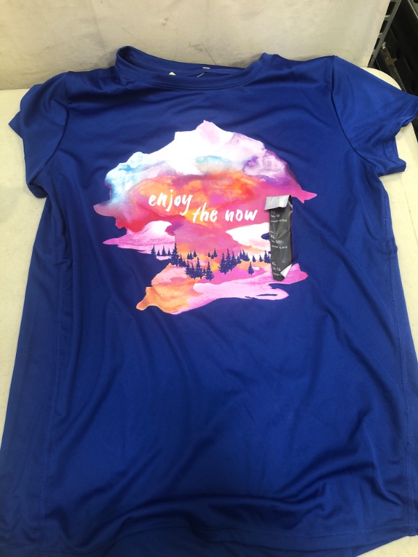 Photo 2 of Girls' Short Sleeve 'Enjoy the View' Graphic T-Shirt - All in Motion™. SIZE XL