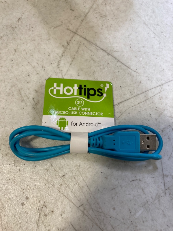 Photo 2 of  HOTTIPS Micro USB Cable 3FT, MICRO-USB CONNECTOER