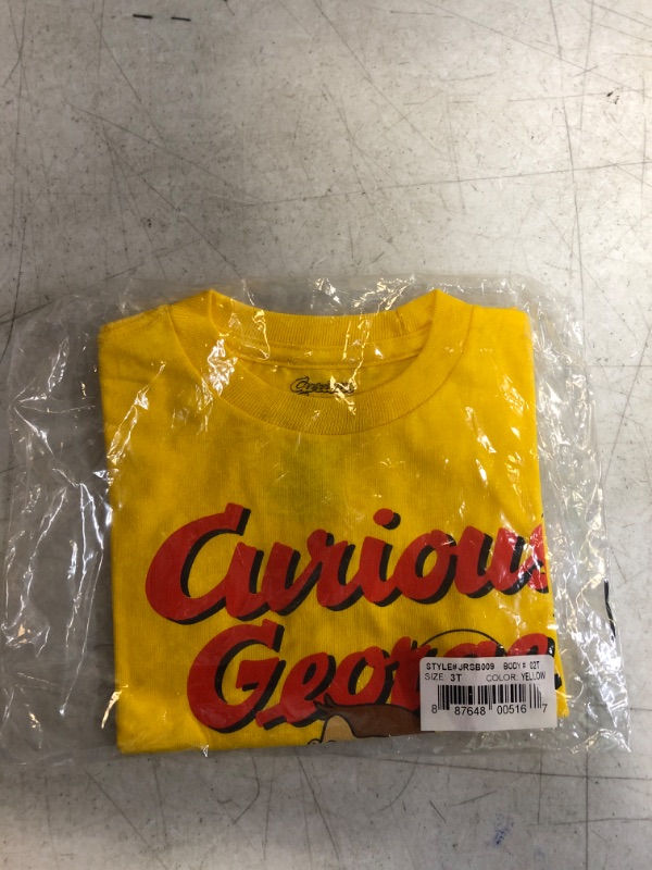 Photo 2 of Curious George Boys' Graphic Short Sleeve Tee. 3T
