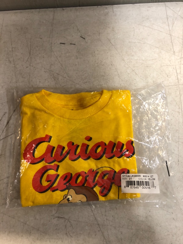 Photo 2 of Curious George Boys' Graphic Short Sleeve Tee. 2T
