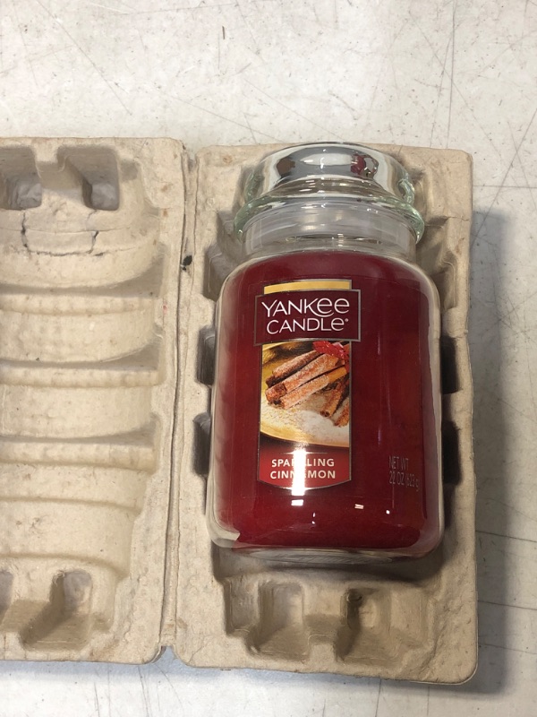 Photo 2 of Yankee Candle(R) 22oz. Sparkling Cinnamon Jar Candle
