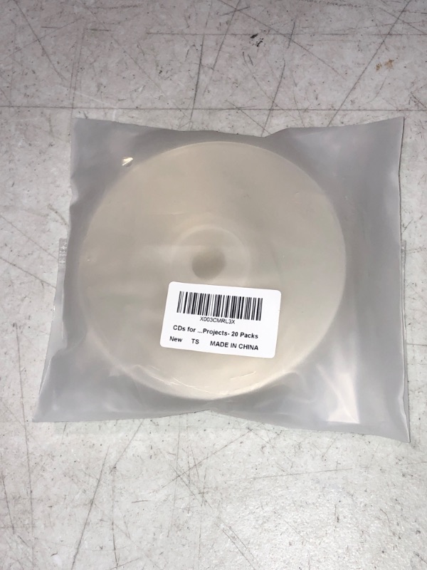 Photo 2 of Blank CDs for Decoration Aesthetic Clear CDs for Painting Room Decor DIY Projects- 20 Packs
