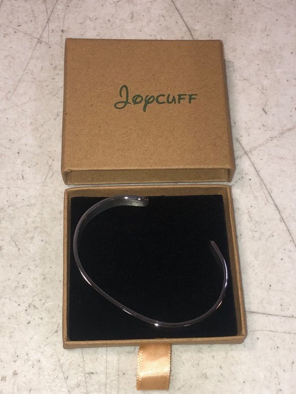 Photo 1 of Joycuff Inspirational Bracelets for Women Mom Personalized Gift for Her Engraved Mantra Cuff Bangle Crown Birthday Jewelry She stood in the storm and when the wind did not blow her away she adjusted her sails