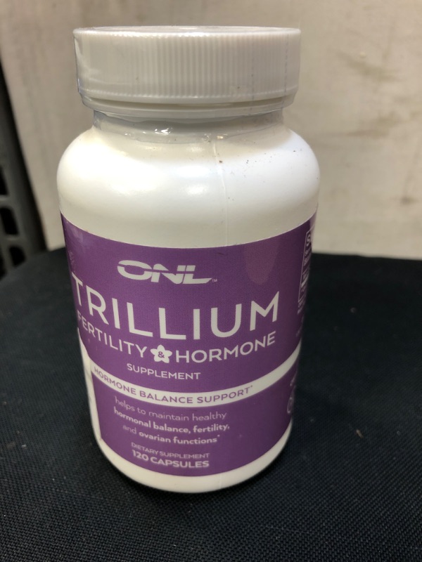 Photo 1 of Trillium Fertility Supplements for Women, Hormone Balance Inositol Capsules, Potent Formula,120 Capsules with 2000mg Myo-Inositol EXP 8/2023