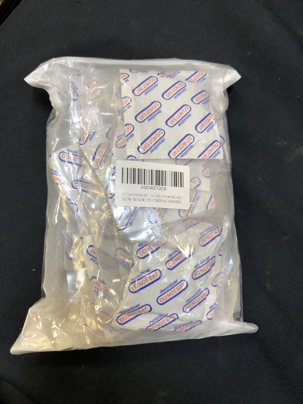 Photo 2 of 20 Count Individually Wrapped Oxygen Absorbers 3000cc for Food Storage & Mylar Bags & Manson Jars,O2 Absorbers Food Grade for Species Coffee Beans Candy Homemade Jerky