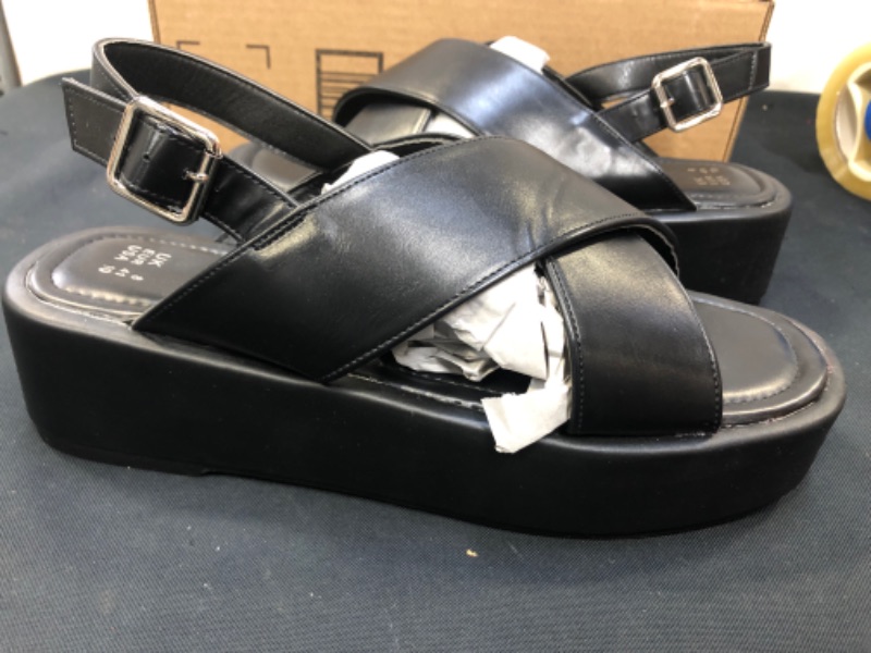 Photo 2 of Womens Black Platform Sandals
Size 10