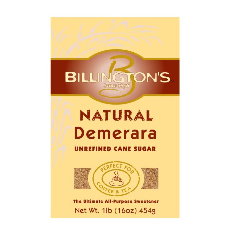 Photo 1 of Billington's Natural Demerara Unrefined Cane Sugar, 100 Count (Pack of 2)