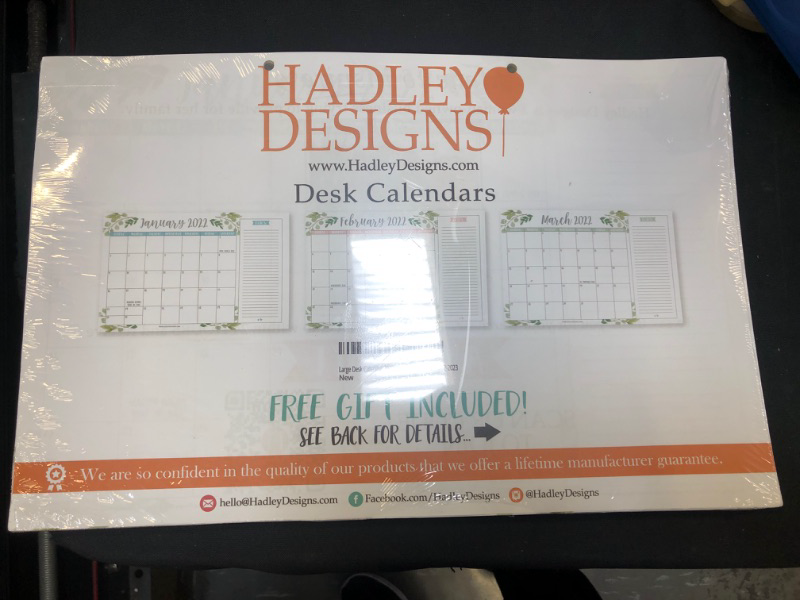 Photo 1 of 2022 office desk calendar 3 count