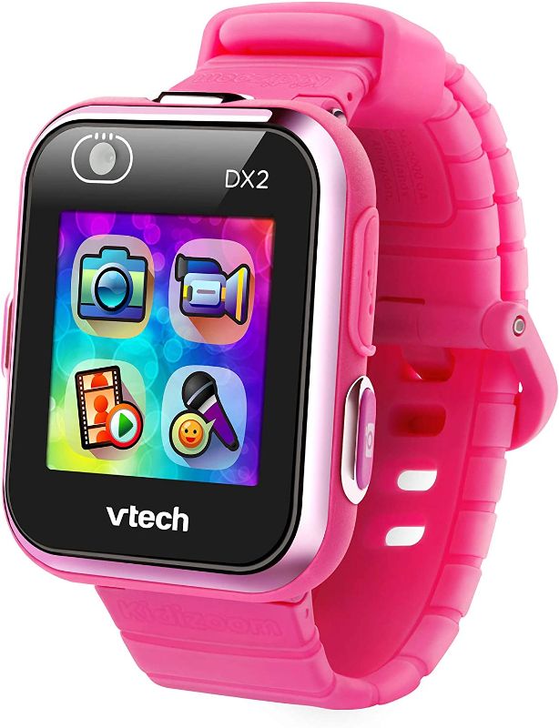 Photo 1 of VTech KidiZoom Smartwatch DX2, Pink ( USED ITEM ) NOT TESTED 
