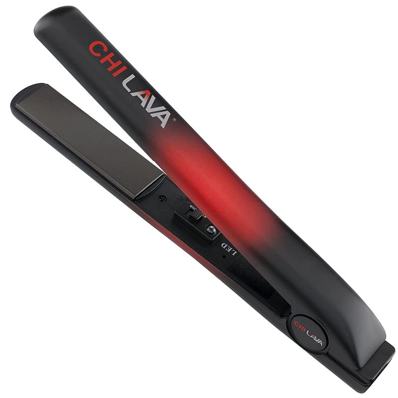 Photo 1 of CHI Original Lava 1" Ceramic Hairstyling Flat Iron, Red ( USED ITEM ) 
