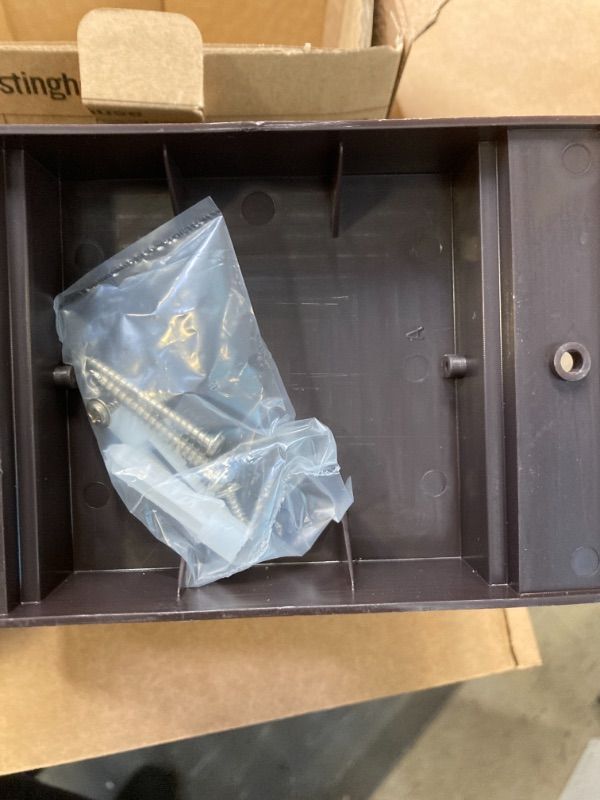 Photo 1 of "4 PACK" Westinghouse Pagoda II Black Solar Post Cap Lights for 4 x 4 Posts 4 Pack BRONZE