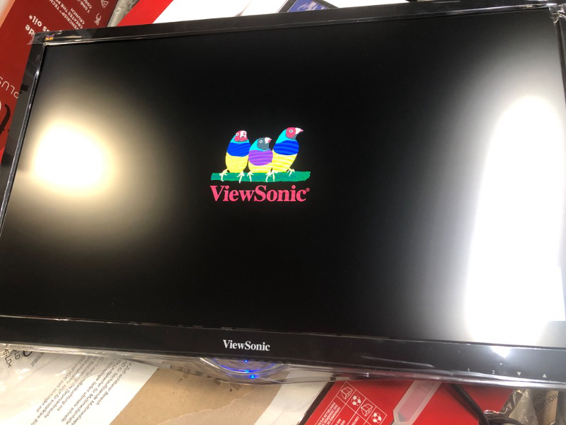 Photo 3 of ViewSonic VX2452MH 24 Inch 2ms 60Hz 1080p Gaming Monitor with HDMI DVI and VGA inputs, Black 24-Inch Monitor