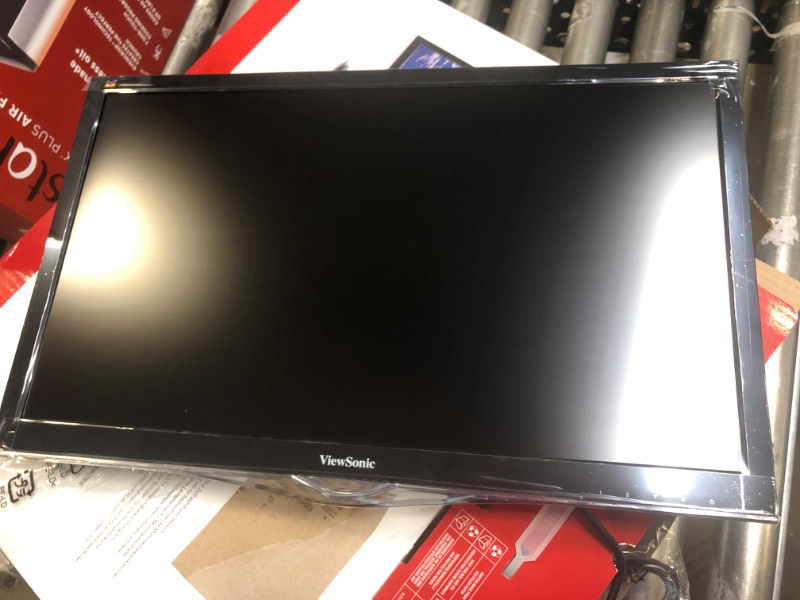 Photo 2 of ViewSonic VX2452MH 24 Inch 2ms 60Hz 1080p Gaming Monitor with HDMI DVI and VGA inputs, Black 24-Inch Monitor