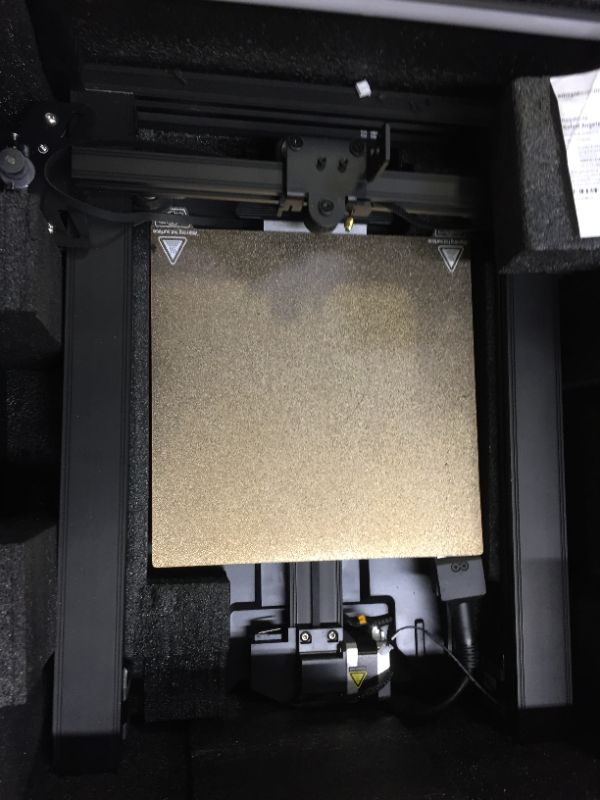 Photo 3 of Creality Ender-3 S1 Pro 3D Printer Ender-3 S1, * UNABLE TO TEST* USED LIGHTLY PEI Spring Steel Plate LED Light Sprite Direct Dual-Gear Extruder CR Touch Automatic Bed Leveling grey