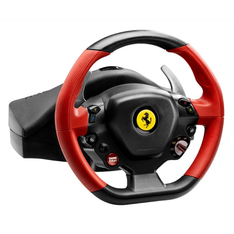 Photo 1 of Thrustmaster Xbox One Ferrari 458 Spider Racing Wheel 4460105 **UNABLE TO PROPERLY TEST** 
