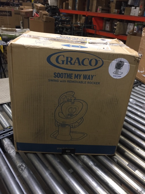 Photo 1 of Graco® Soothe My Way™ Swing with Removable Rocker, Maison