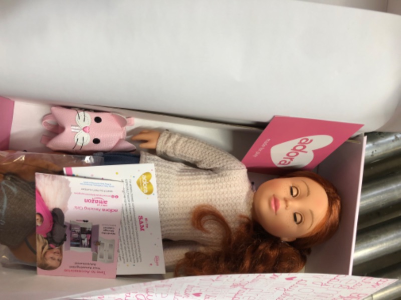 Photo 2 of Adora 18-inch Doll, Amazing Girls Sweater Weather Sam