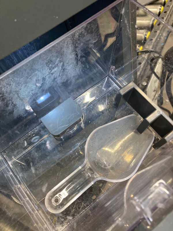 Photo 1 of GE Profile - Opal 2.0 24-lb. Portable Ice maker with Nugget Ice Production, Side Tank and Built-in WiFi - Stainless steel
