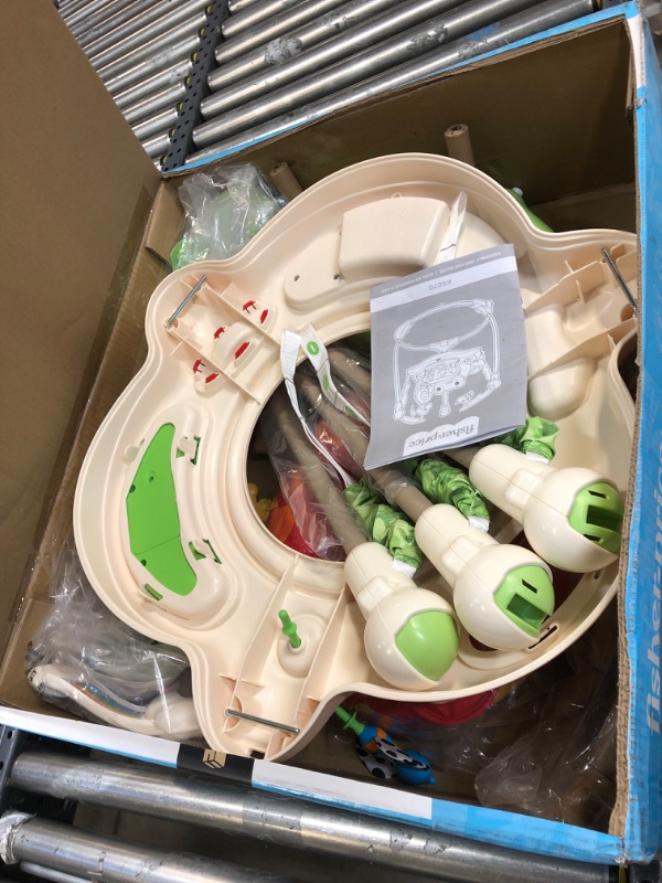 Photo 1 of Fisher-Price Rainforest Jumperoo, freestanding baby activity center with lights, music, and toys