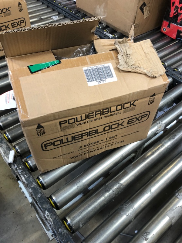 Photo 4 of PowerBlock EXP Adjustable Dumbbell, Sold in Pairs, Stage 1, 5-50 lb. Dumbbells, Durable Steel Build, Innovative Workout Equipment, All-in-One Dumbbell, Expandable with Expansion Kits (ONE DUMBELL)