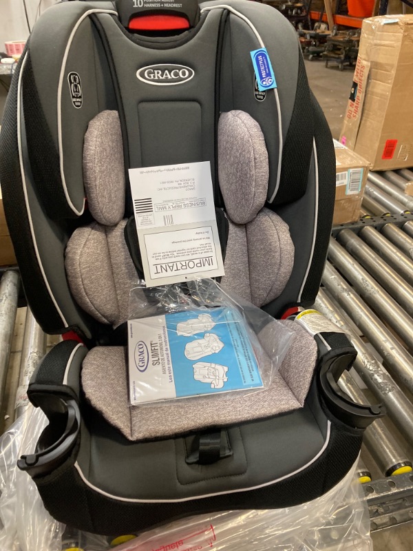 Photo 2 of Graco SlimFit 3 in 1 Car Seat -Slim & Comfy Design Saves Space in Your Back Seat, Darcie, One Size SlimFit Darcie