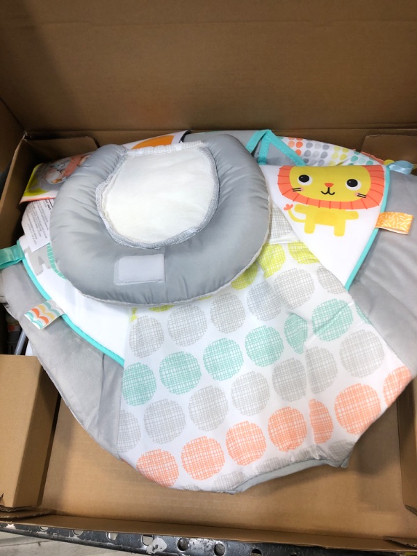 Photo 2 of Bright Starts Whimsical Wild Comfy Baby Bouncer Seat with Soothing Vibration and Music