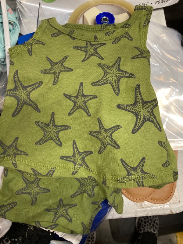 Photo 2 of Grayson Mini Baby Boys' Starfish Top & Shorts Set -NB
