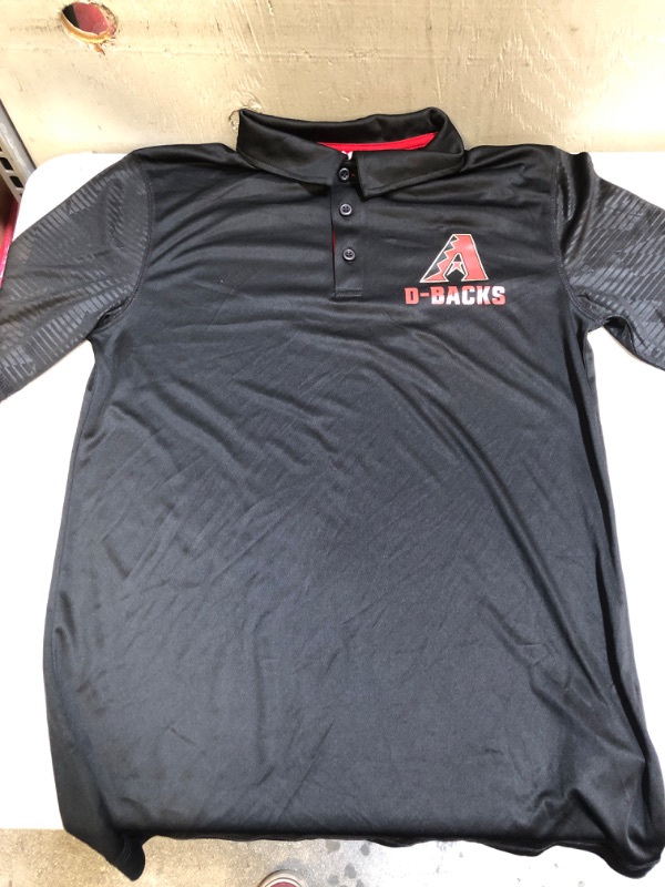 Photo 1 of Diamondbacks Polo Baseball SIZE SMALL,  Logo Style Shirt