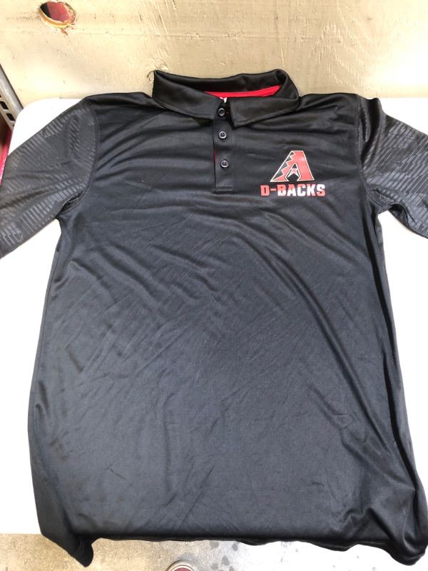 Photo 1 of Diamondbacks Polo Baseball SIZE SMALL,  Logo Style Shirt