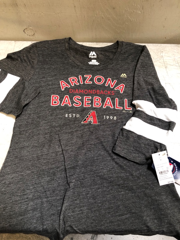 Photo 1 of  Diamondbacks WOMENS BASEBALL SHIRT SIZE M 