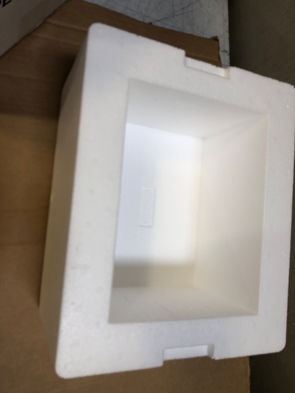 Photo 2 of 10x7 inches styrofoam shipping Cooler Box
