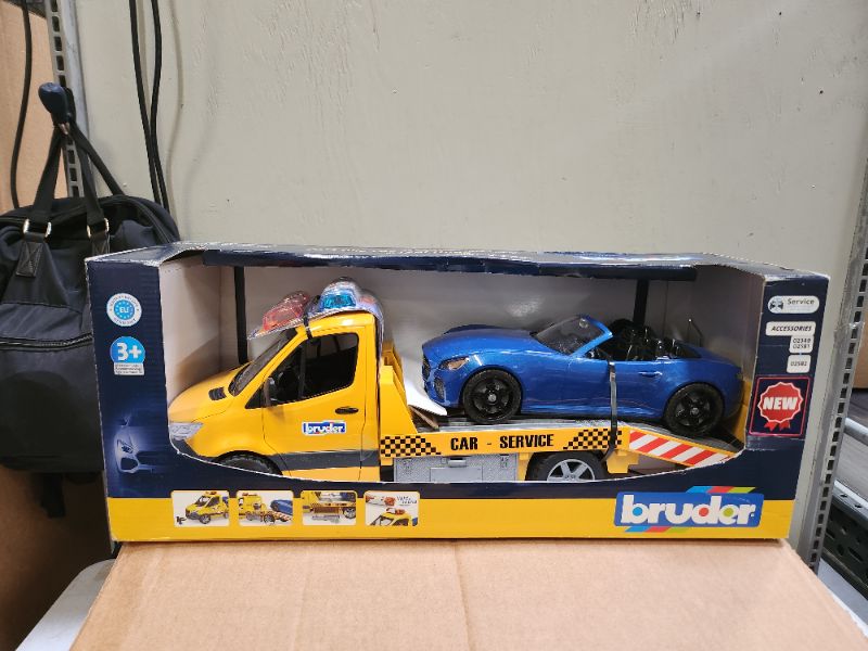 Photo 2 of Bruder 02675 MB Sprinter Transporter, Light + Sound Module Roadster