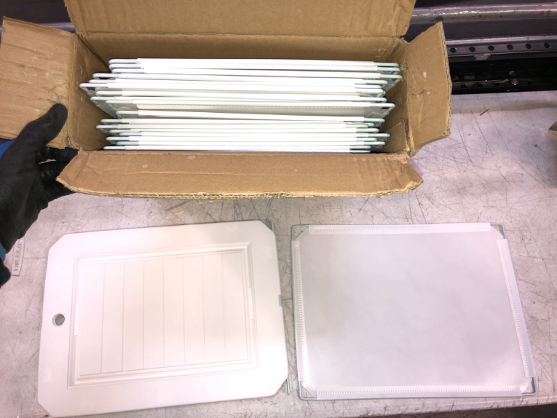Photo 2 of Aeitc Cube Storage Organizer 5-Cube Slim Cabinet for Bathroom Shelves Plastic Storage with Doors, Kitchen, Pantry, White 5 Cube