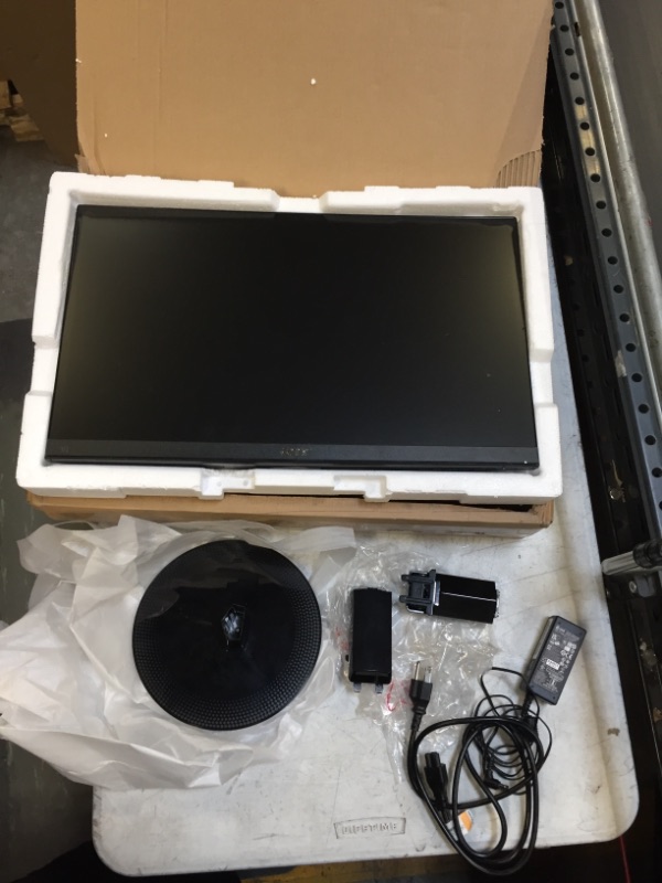 Photo 1 of Acer 21.5 Inch Full HD (1920 x 1080) IPS Ultra-Thin Zero Frame Computer Monitor (HDMI & VGA Port), SB220Q bi Monitor only 21.5-inch